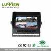 7 inch digital color lcd screen car quad monitor